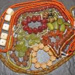 Orange & Olive Picasso Czec..