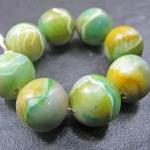 Set of 8 Clay Round Beads G..