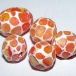 Set Of 5 Polymer Clay Dist..