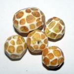 Set of 5 Polymer Clay Distr..